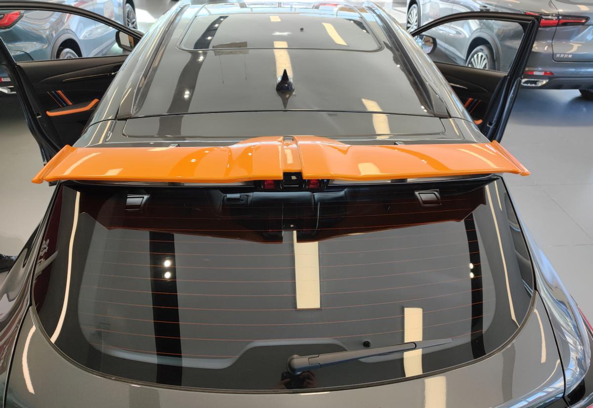 超高逼格 长安欧尚X5运动版店内实拍 原厂改装橙色十足